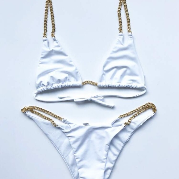 Brand new shein chain bikini - Picture 2 of 4
